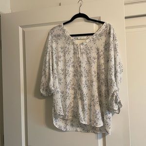 Loft long sleeve blouse. Size L